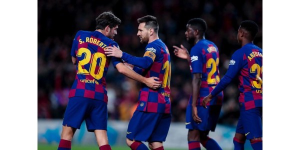 Barcelone a de la chance